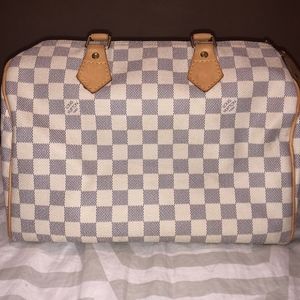 AUTHENTIC Louis Vuitton Damier Azul Speedy 30